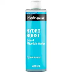 Etos Neutrogena Hydro Boost Micellair Water 400 ML aanbieding