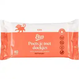 Etos Etos Poets Je Toet Doekjes Plasticvrij 40 stuks aanbieding