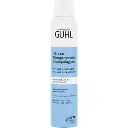 Etos Guhl 30sec Droogshampoo Volume & Frisheid 200ml aanbieding
