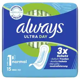 Etos ALWAYS ULTRA PADS NORM 15 - SP aanbieding