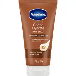 Etos Vaseline Cocoa Hydrate Handcreme 75 ML aanbieding