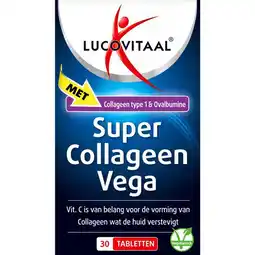 Etos Lucovitaal Collageen Vega Super Tabletten 30 stuks aanbieding