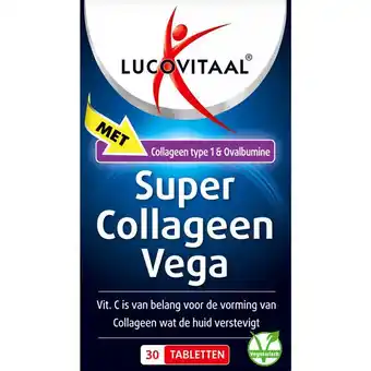 Etos Lucovitaal Collageen Vega Super Tabletten 30 stuks aanbieding