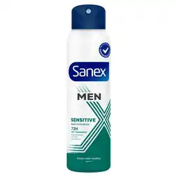 Etos Sanex Men Dermo Sensitive Deodorant Spray 150ML aanbieding