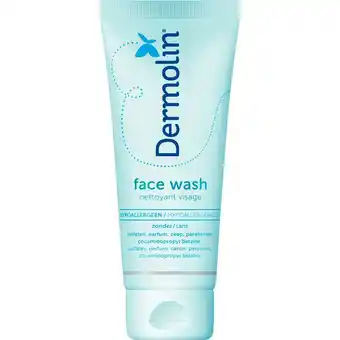 Etos Dermolin Face Wash 100 ML aanbieding