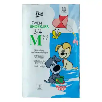 Etos Etos Woezel en Pip Zwemluiers Maat M 11 stuks aanbieding