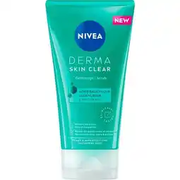 Etos NIVEA Derma Skin Clear Scrub Onzuivere Huid 150 ML aanbieding