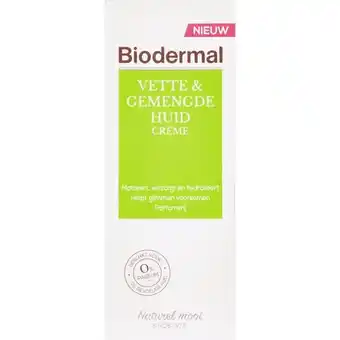 Etos Biodermal Vette & Gemengde Huid Crème 50 ML aanbieding