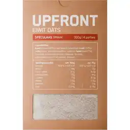 Etos Upfront eiwit oats speculaas aanbieding