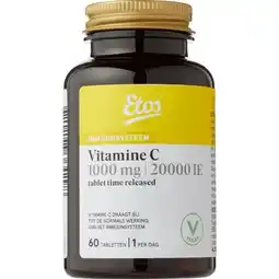 Etos Etos Vitamine C1000mg Tablet Time Released aanbieding