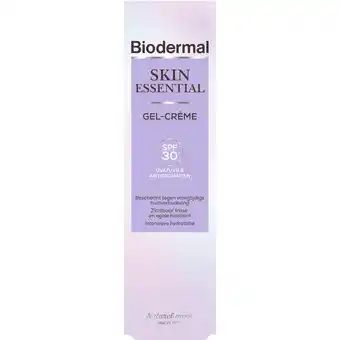 Etos Biodermal Skin Essential Gel-Creme SPF30 50 ML aanbieding