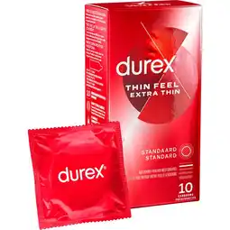 Etos Durex Condooms Thin Feel Extra Dun 10 stuks aanbieding