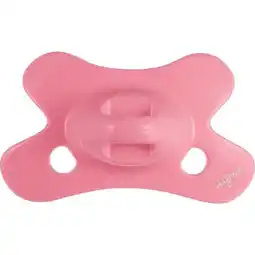 Etos Difrax Fopspeen Natural 0-6 M Uni Raspberry aanbieding