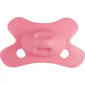 Etos Difrax Fopspeen Natural 0-6 M Uni Raspberry aanbieding