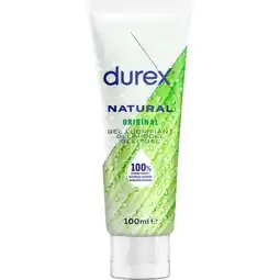 Etos Durex Glijmiddel Natural 100% Natuurlijk Waterbasis 100 ML aanbieding