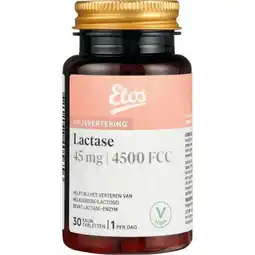 Etos Etos Lactasetolerantie 4500 30 kauwtabletten aanbieding