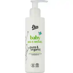 Etos Etos Pure & Organic Baby Bad & Wasgel 200 ML aanbieding