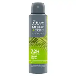 Etos Dove Men+Care Advanced Sport Fresh Anti-transpirant Deospray 150 ML aanbieding