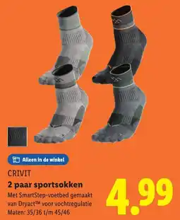 Lidl Crivit Sportsokken aanbieding