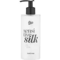 Etos Etos Sensitive Silk Handzeep 300 ML aanbieding