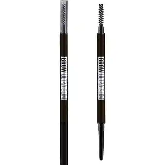 Etos Maybelline New York Brow Ultra Slim Nu 05 Deep Brown aanbieding