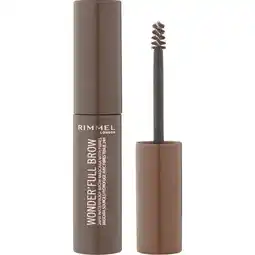 Etos Rimmel London Wonder'Full 24 Hour Brow Mascara 002 Medium Brown aanbieding