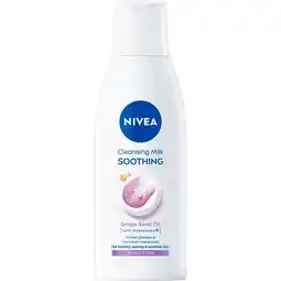 Etos NIVEA Essentials Reinigingsmelk Gevoelige Huid 200 ML aanbieding