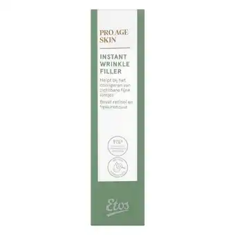 Etos Etos Pro Age Skin Instant Rimpel Filler 15 ML aanbieding