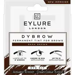 Etos Eylure Pro-Brow Dye Kit Dark Brown aanbieding