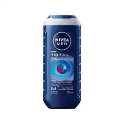 Etos NIVEA MEN Total Relax 3-in-1 Douchegel 250 ml aanbieding