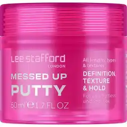 Etos Lee Stafford Messed Up Wax 50 ML aanbieding