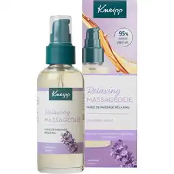 Etos Kneipp Relaxing Massageolie 100 ML aanbieding