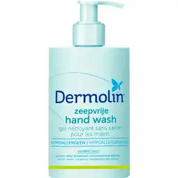 Etos Dermolin Handwash 400ml pomp aanbieding