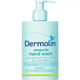 Etos Dermolin Handwash 400ml pomp aanbieding