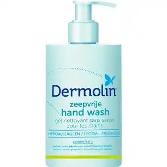 Etos Dermolin Handwash 400ml pomp aanbieding
