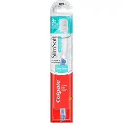 Etos Colgate Slim Soft Tandenborstel - 1 stuk aanbieding