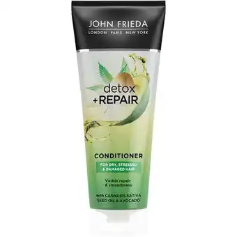 Etos John Frieda Detox&Repair Conditioner 250ML aanbieding
