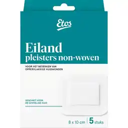 Etos Etos Eiland Pleisters 8 x 10 CM 5 Pleisters aanbieding