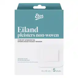 Etos Etos Eiland Pleisters 8 x 10 CM 5 Pleisters aanbieding