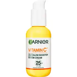 Etos Garnier SkinActive Serum Cream Vitamine C SPF 25 50 ML aanbieding