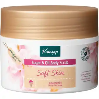 Etos Kneipp Soft Skin Sugar & Oil Bodyscrub 220 GR aanbieding