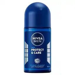 Etos NIVEA MEN Protect & Care Deodorant Roller 50 ML aanbieding