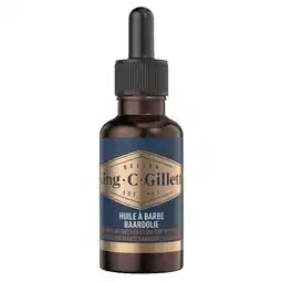 Etos King C. Gillette Baardolie 30 ML aanbieding