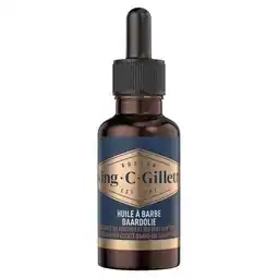 Etos King C. Gillette Baardolie 30 ML aanbieding