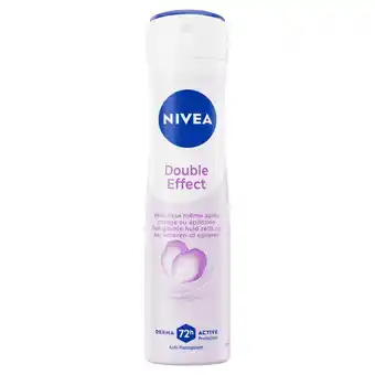 Etos NIVEA Double Effect Deodorant Spray 150 ML aanbieding