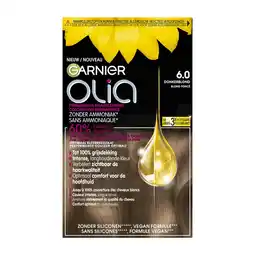 Etos Garnier Olia Permanente Haarverf 6.0 Donkerblond aanbieding