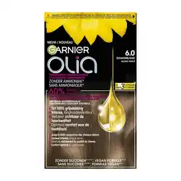 Etos Garnier Olia Permanente Haarverf 6.0 Donkerblond aanbieding