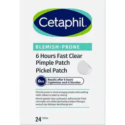 Etos Cetaphil 6 Hour Fast Clear Acne Patch 24 stuks aanbieding