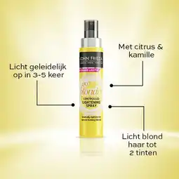 Etos John Frieda Sheer Blonde Go Blonder Lightening Spray 100 ML aanbieding