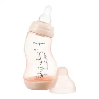 Etos Difrax Anti-colic S-fles Lichtroze 170 ML aanbieding